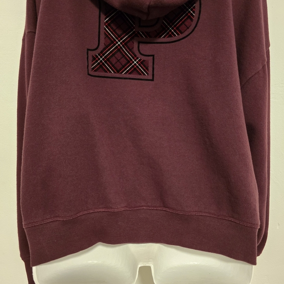 PINK Victoria's Secret - Maroon Hoodie - Picture 7 of 12